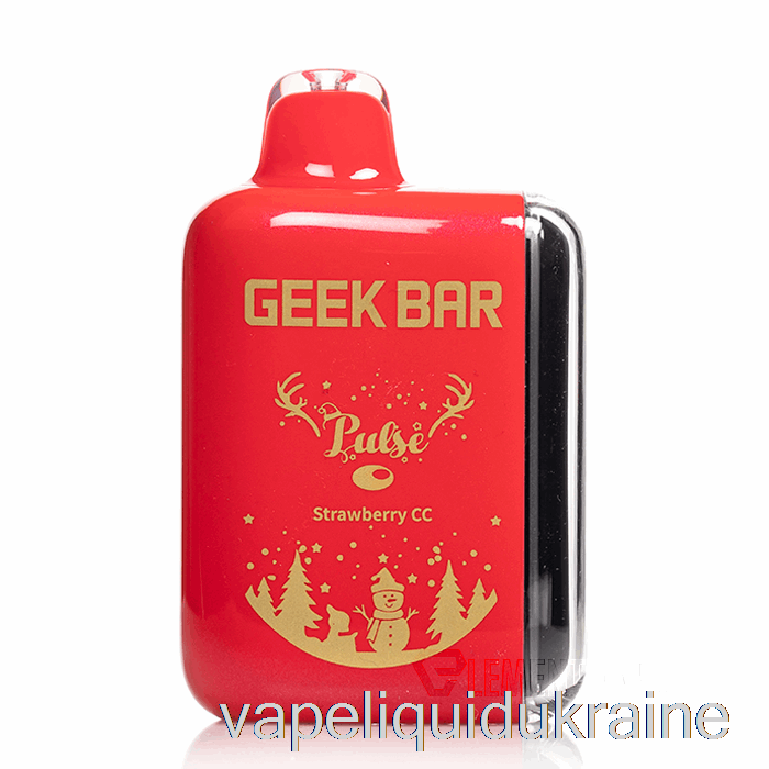 Vape Ukraine Geek Bar Pulse 15000 Disposable Strawberry CC